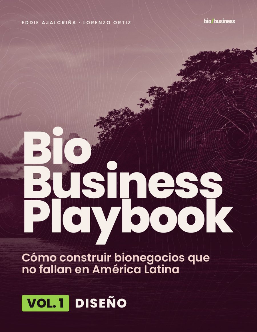 Portada del Bio Business Playbook, Vol. 1: Diseño